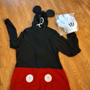 Disney brand Mickey Mouse Halloween costume size L. This is a plush never worn